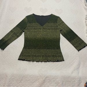 Jaipur Green Fairycore Top (M)